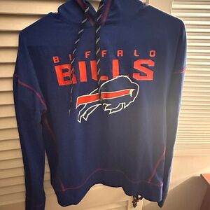 NFL Teens Apparel Buffalo Bills Blue Hoodie in Size Medium